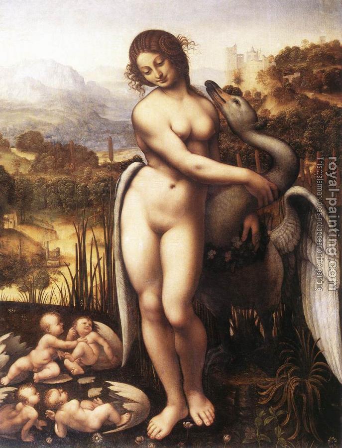 Leonardo Da Vinci : Leda and the Swan